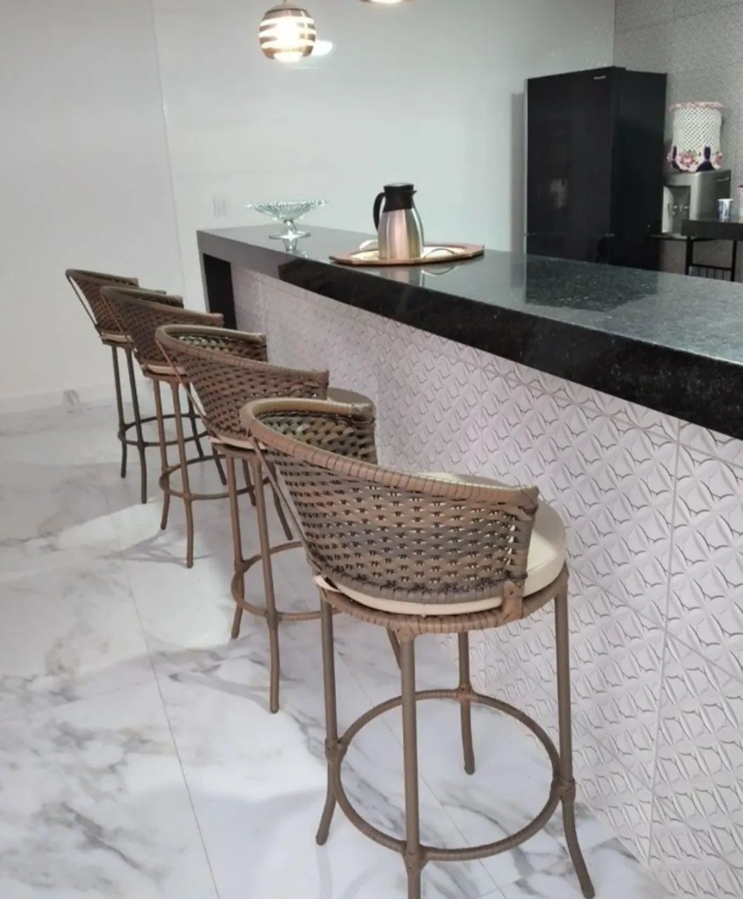 Banqueta para área gourmet com assento (Unidade)