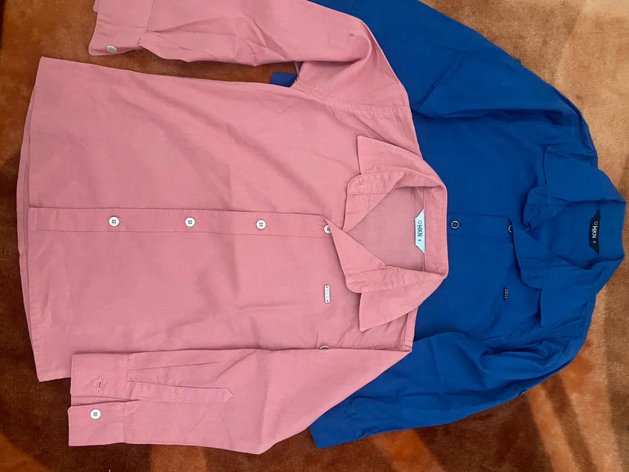 Camisas HKN Infantil - Azul e Rosa - Foto 3