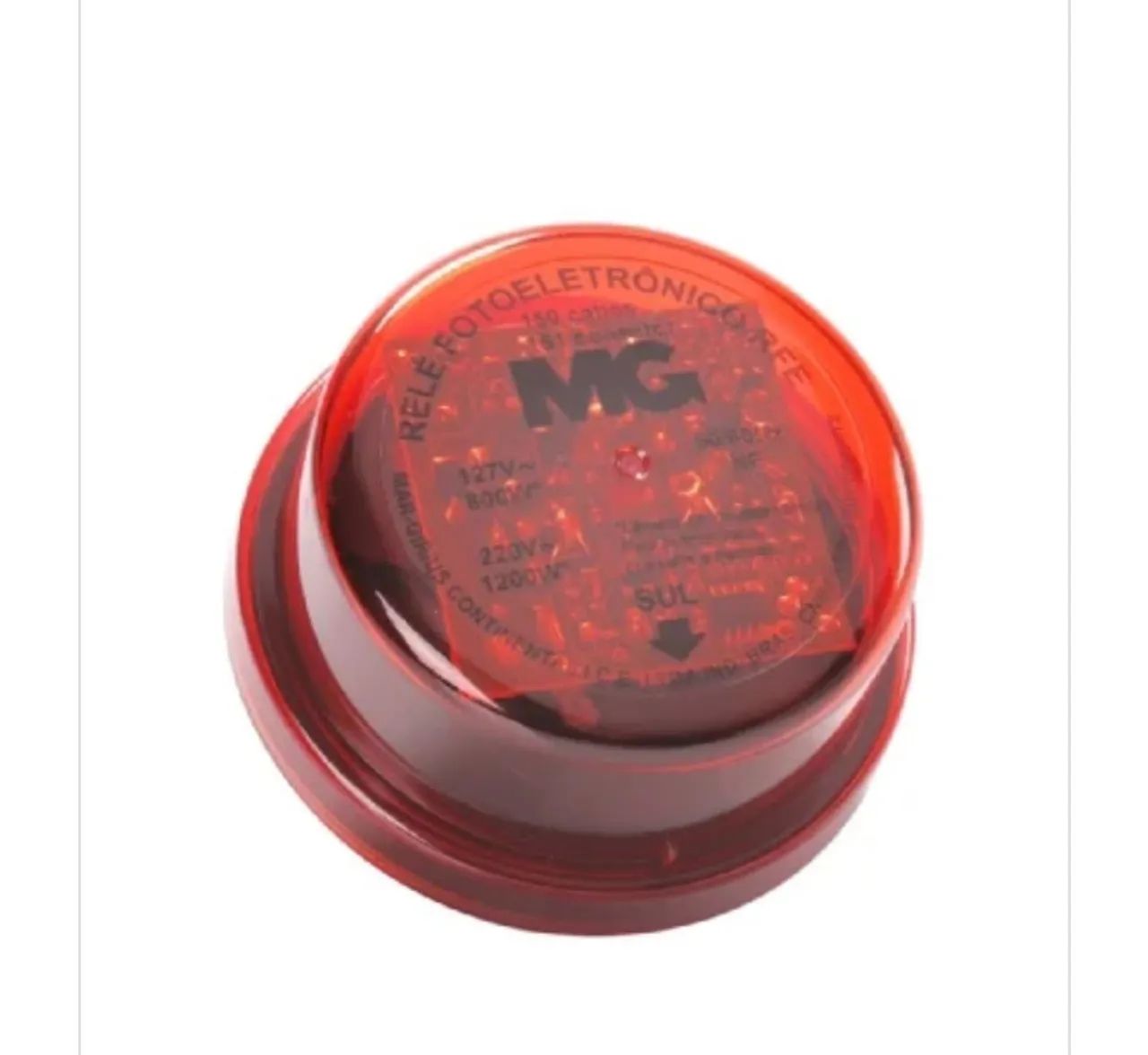 Relé Fotoeletrônico Externo Autovolt 1000w Plug Bs Margirius com Tomada BS1 - Foto 2