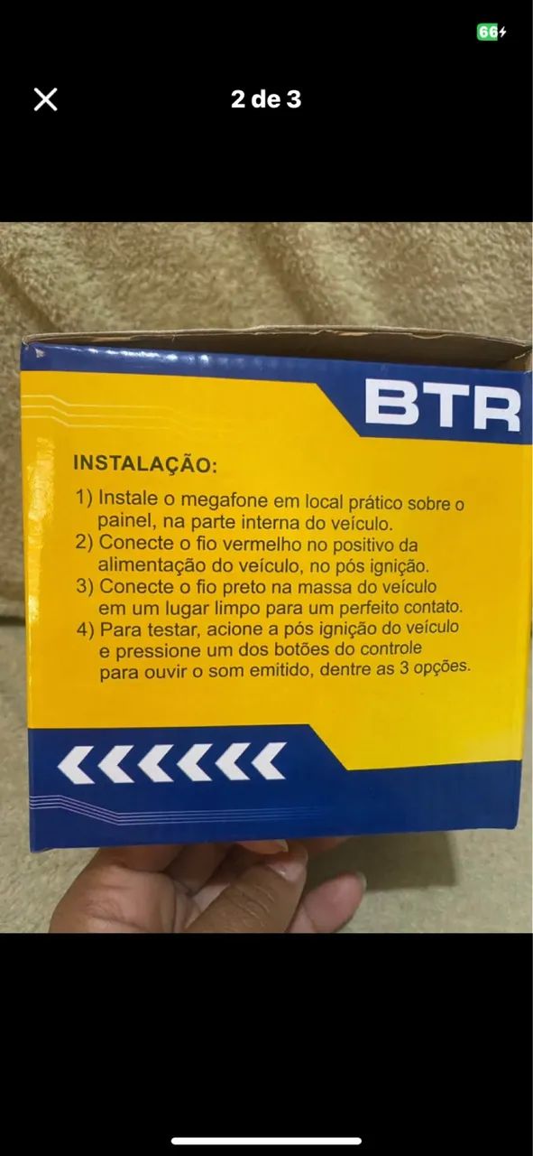 Megafone para carro 3 tons  - Foto 3