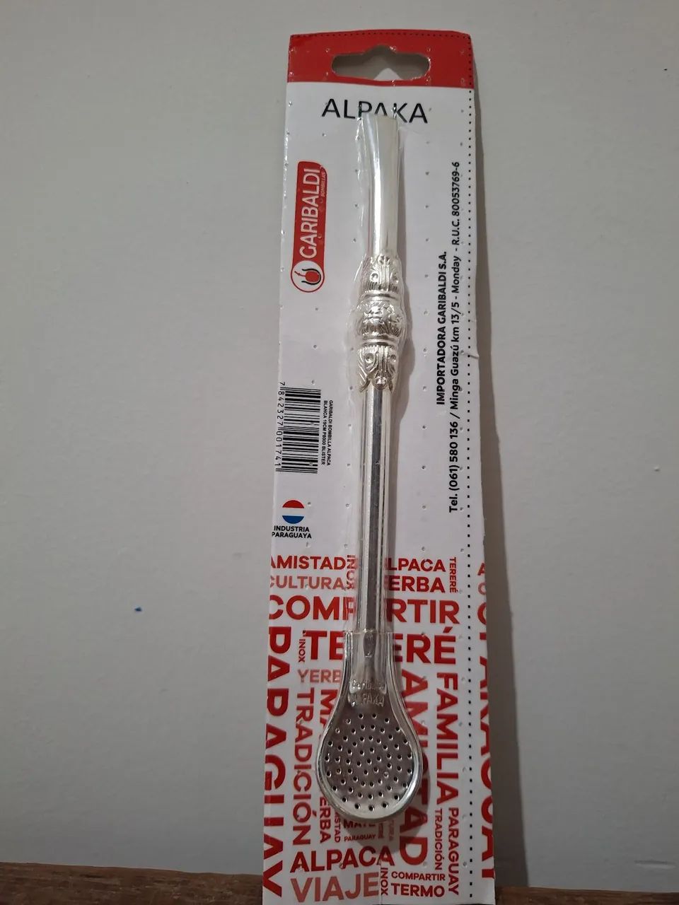 Bomba para Tereré Alpaka - Inox