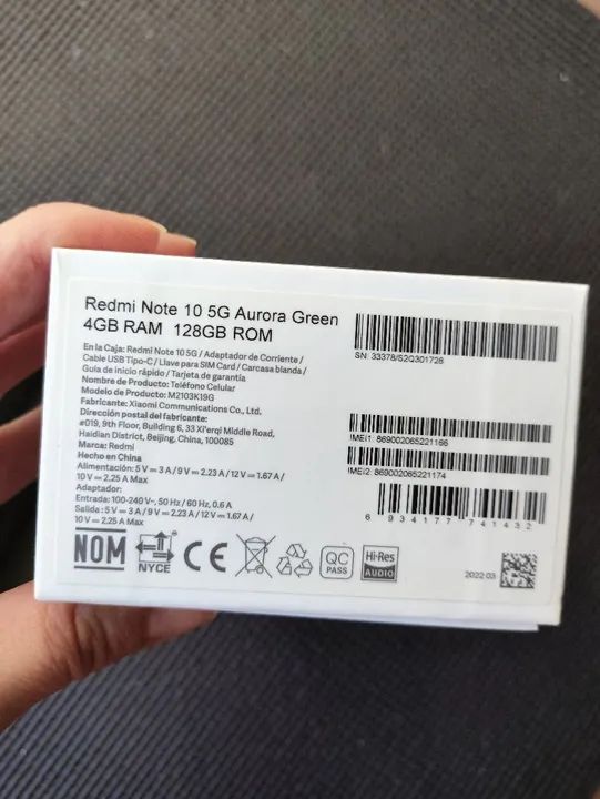 Xiaomi Redmi Note 10 5G - usado - Foto 5