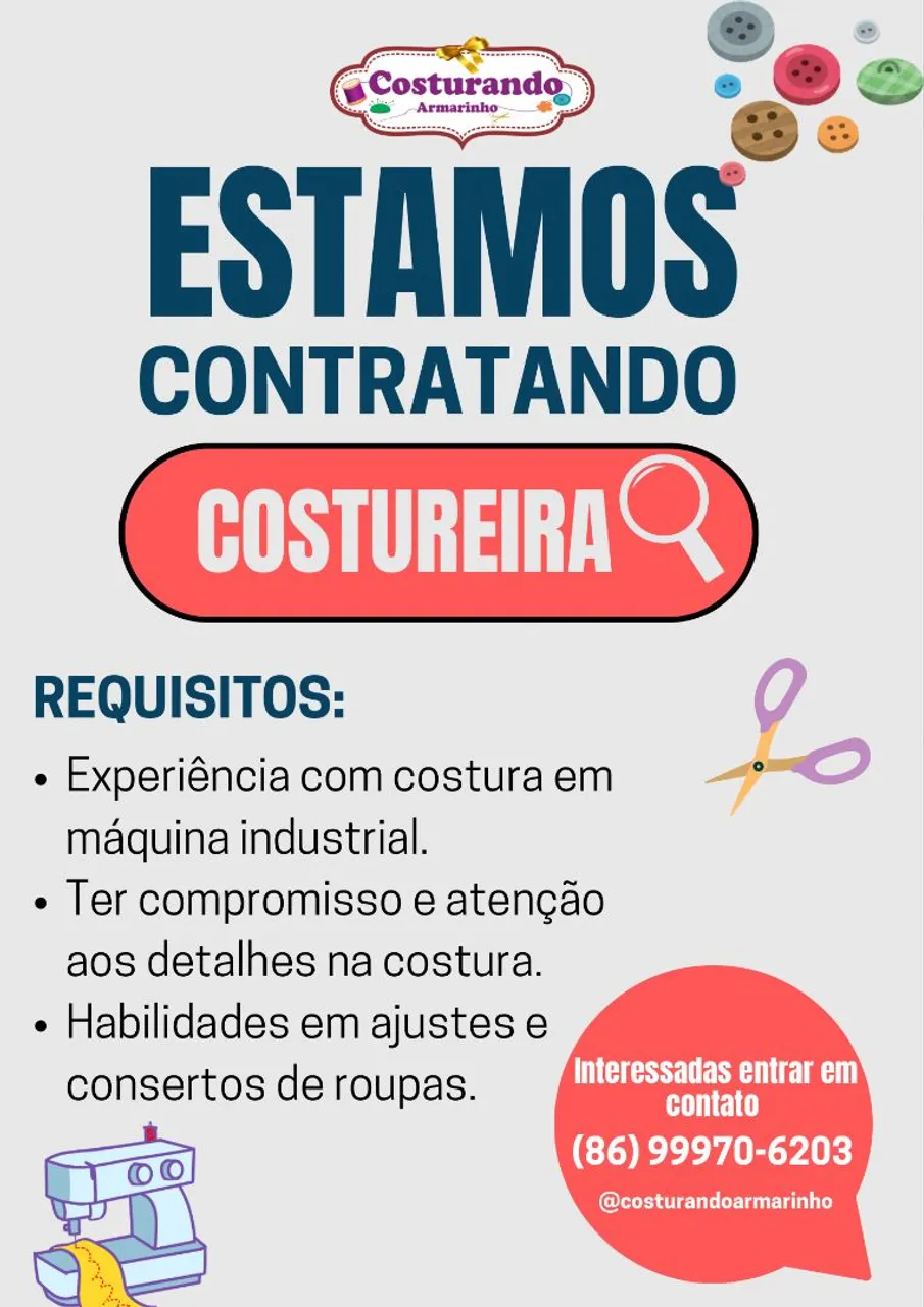 CONTRATO COSTUREIRA DE AJUSTES