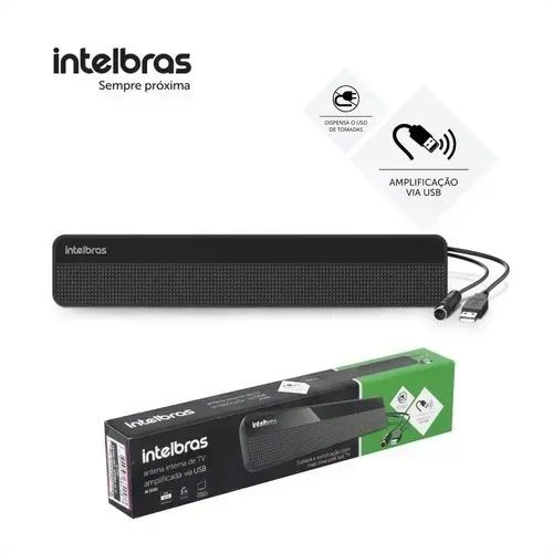 Antena Interna Amplificada Digital USB Intelbras AI 3101 - WZetta - Foto 2