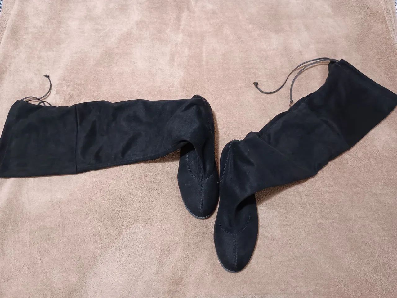 Bota longa camurça Riachuelo - Foto 5