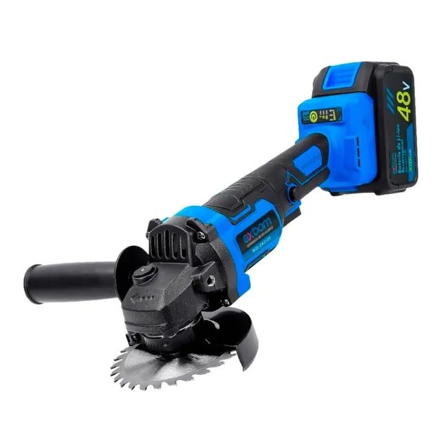 Lixadeira Esmerilhadeira Angular 48V sem Fio Motor Brushless Lacrada - Foto 2