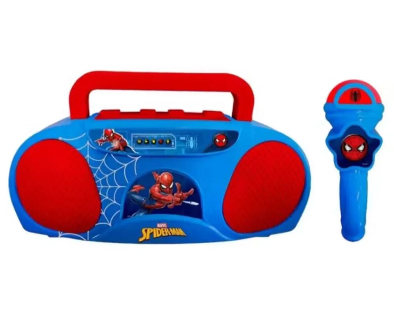 Karaokê Infantil Homem Aranha - Brinquedo Divertido!