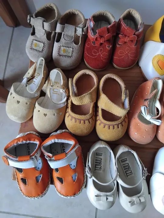 Sapatos para bebê - Diversas marcas e tamanhos - Foto 2