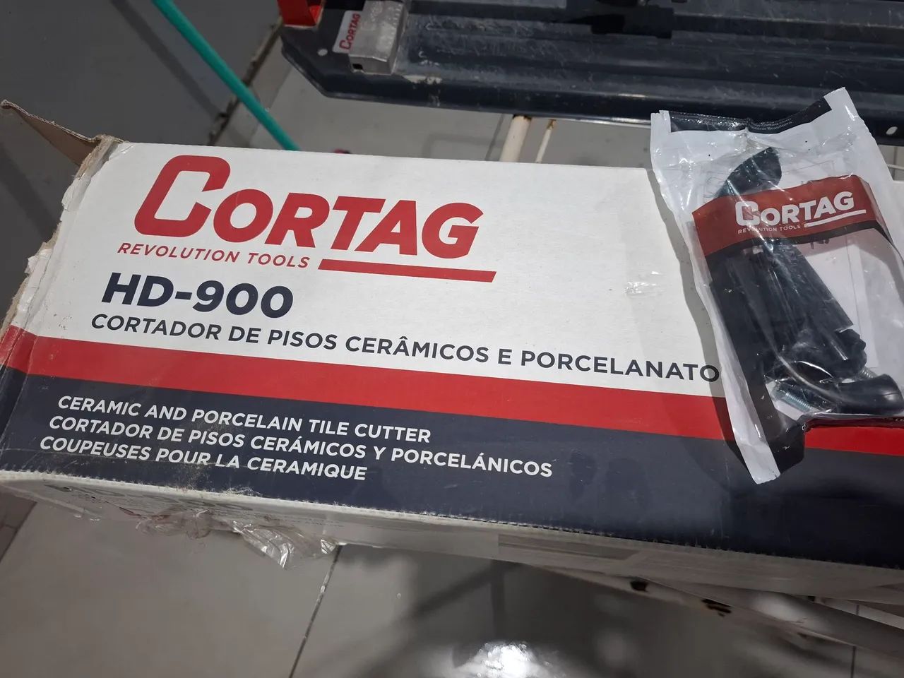 Cortador se piso cerâmica/ porcelanato hd900 90 cm - Foto 4