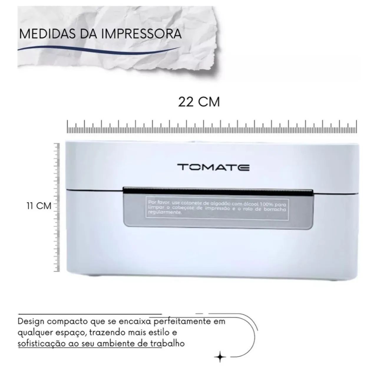 Impressora Térmica Tomate MDK-2054N ideal para Ecommerce - Foto 3