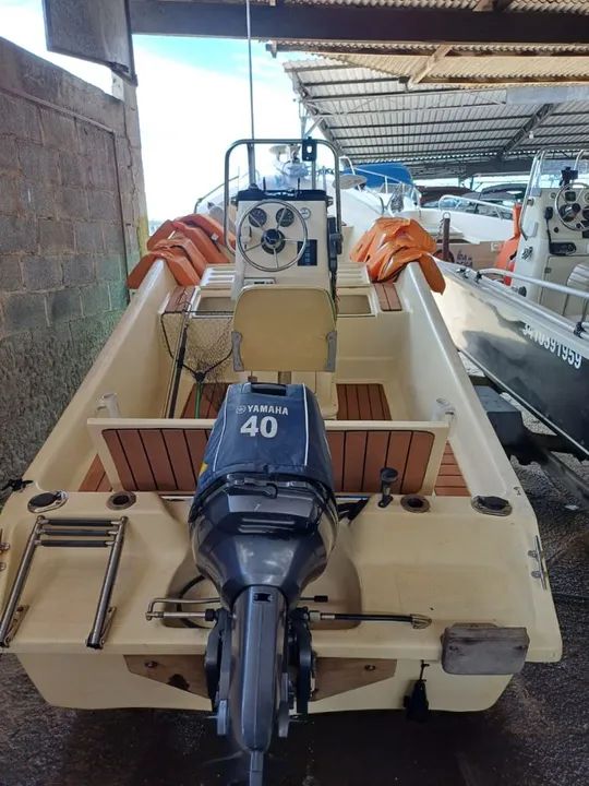Lancha WR 17 com Motor Yamaha 40hp - Foto 10