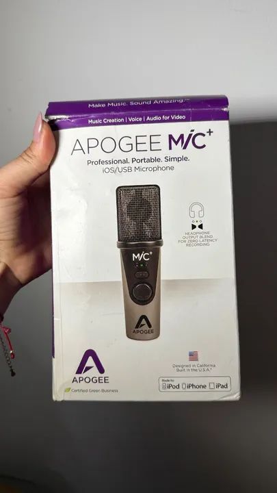 Microfone Apogee Mic Plus - Foto 5