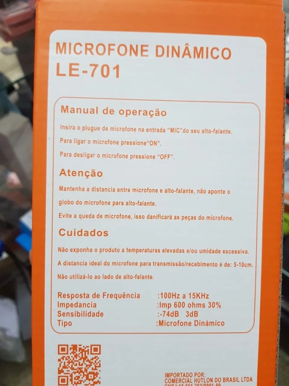Microfone Com Fio LE-701 - Foto 3