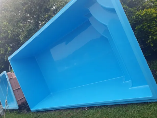 Piscina de fibra 5 metros nova