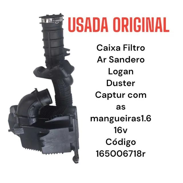 Caixa Filtro Ar Sandero Logan Duster 1.6 16v 165006718r - r