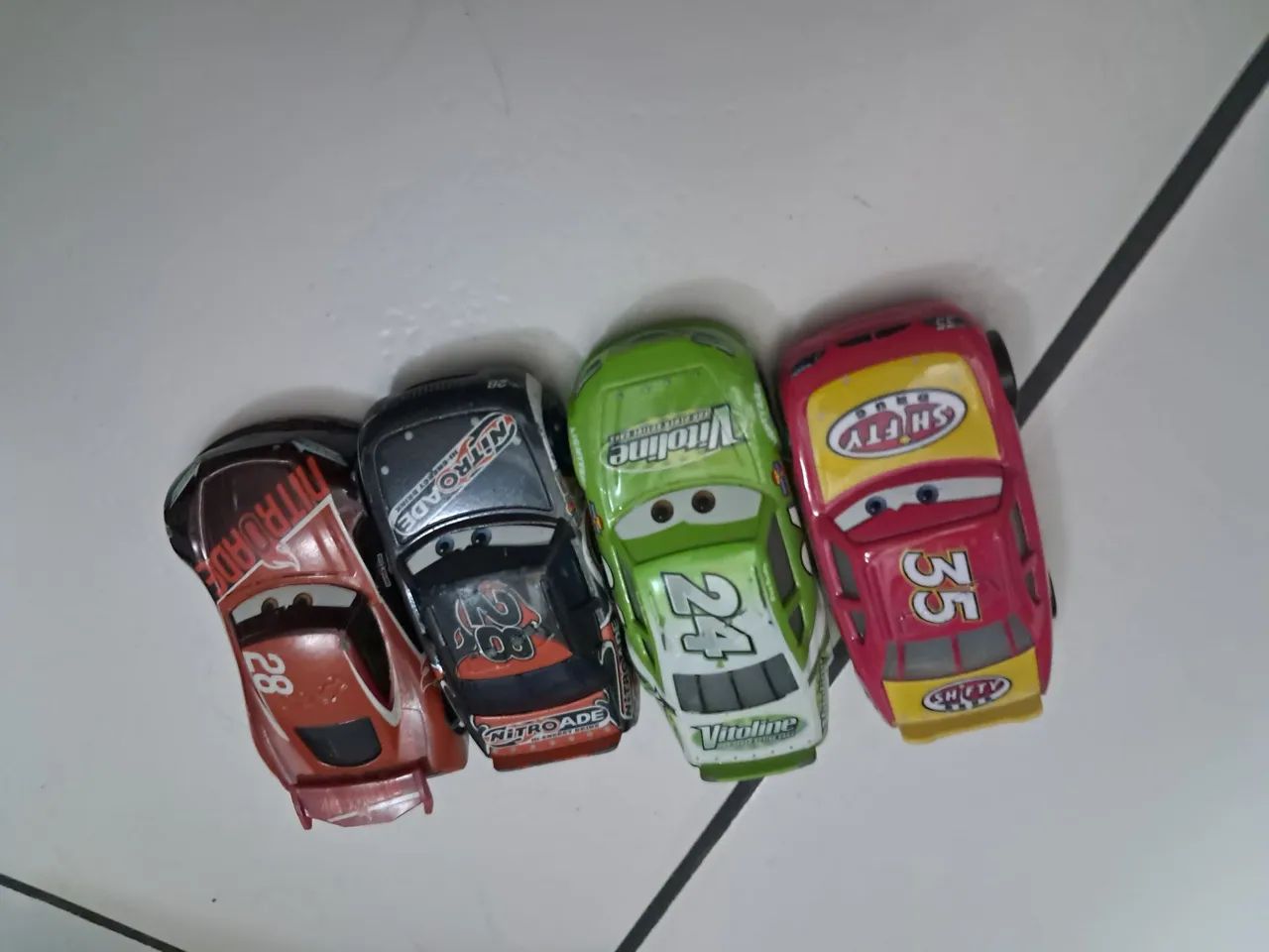 Cars disney carros lote de coorredores 