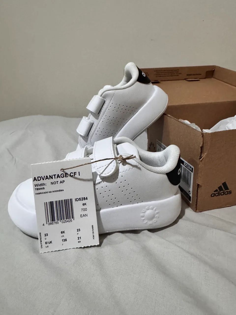 Tênis Adidas Advantage infantil tam 21 original Calçados