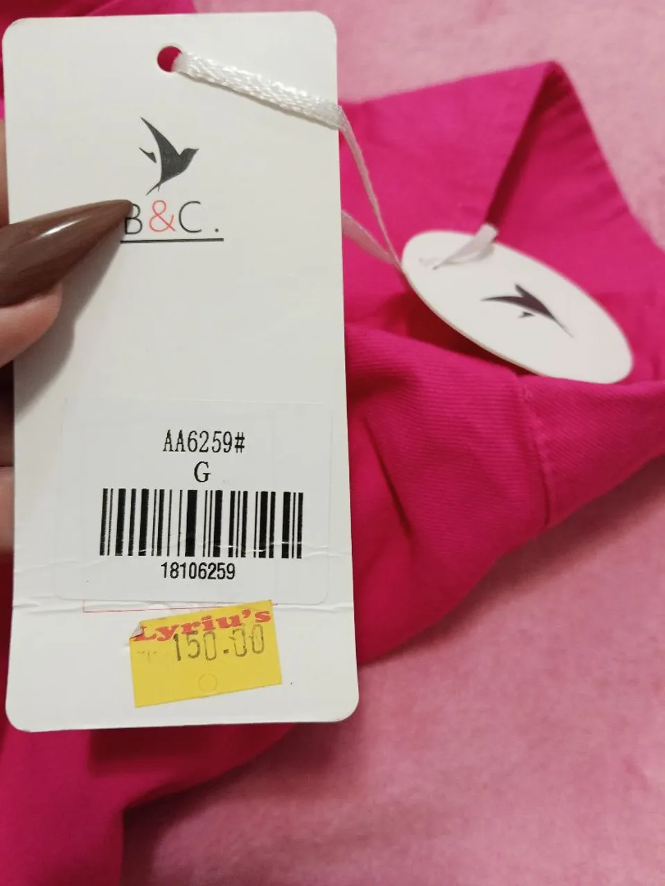 Macacão B&C Rosa G