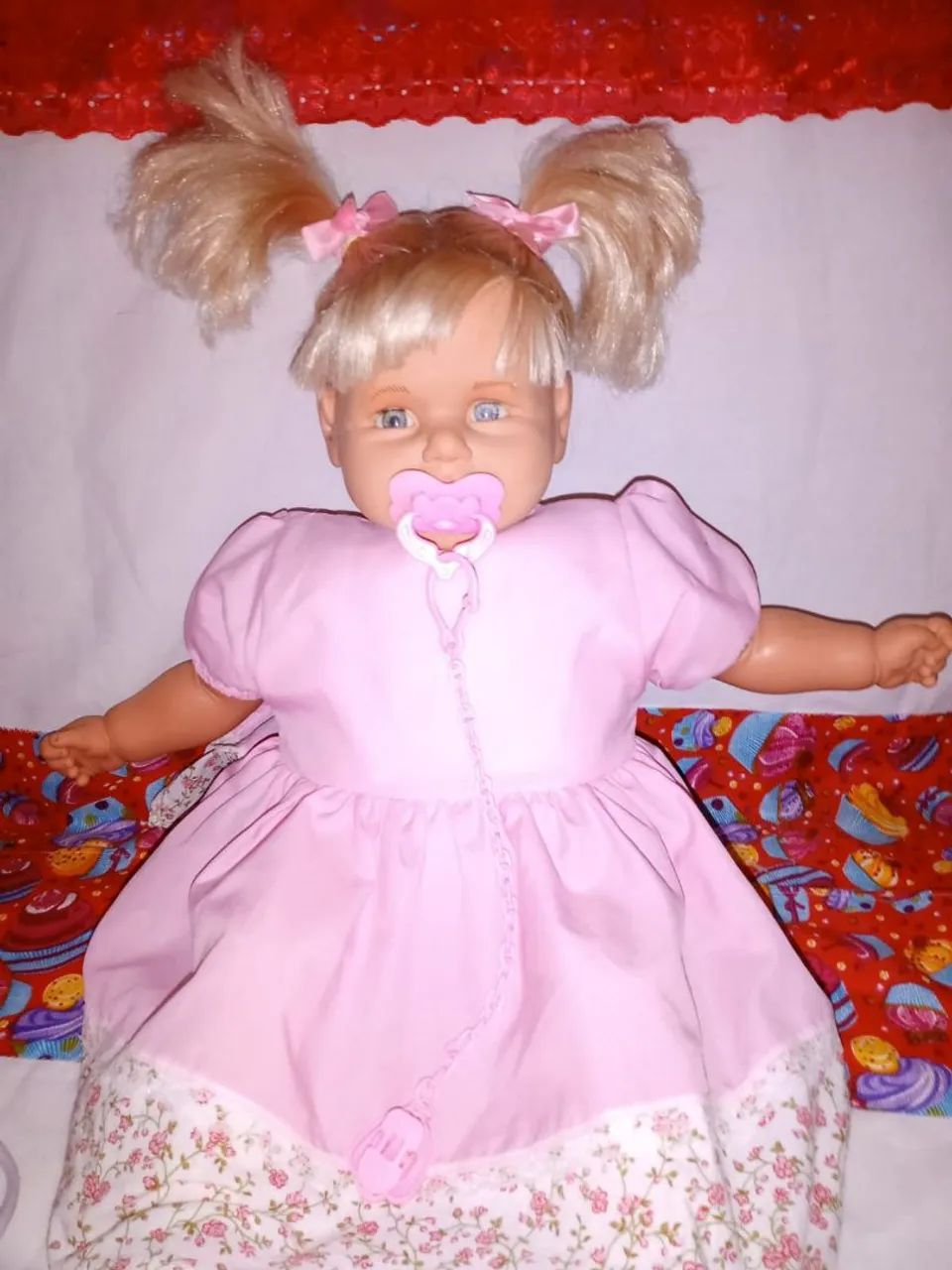 Boneca Bebezão + Acessórios Brinde 