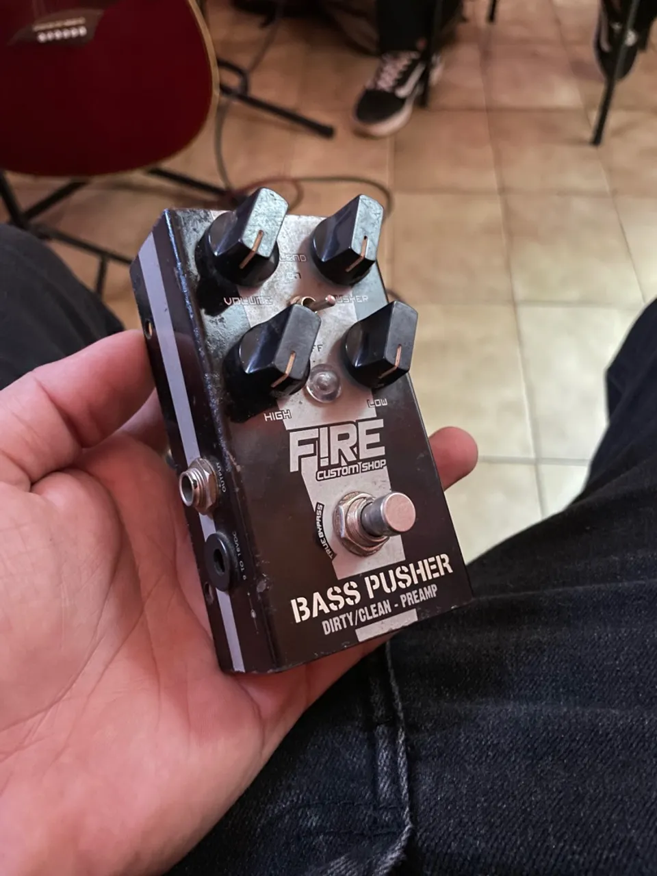 Fire Custom Shop Bass Pusher - Pedal de Baixo
