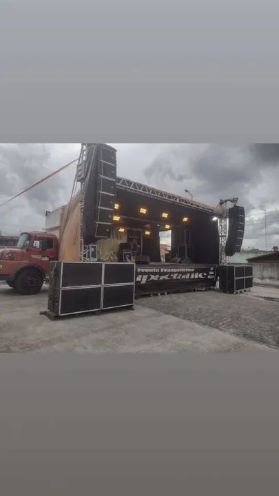TELÃO DE LED ,SOM PALCO, ILUMINAÇÃO  - Foto 4