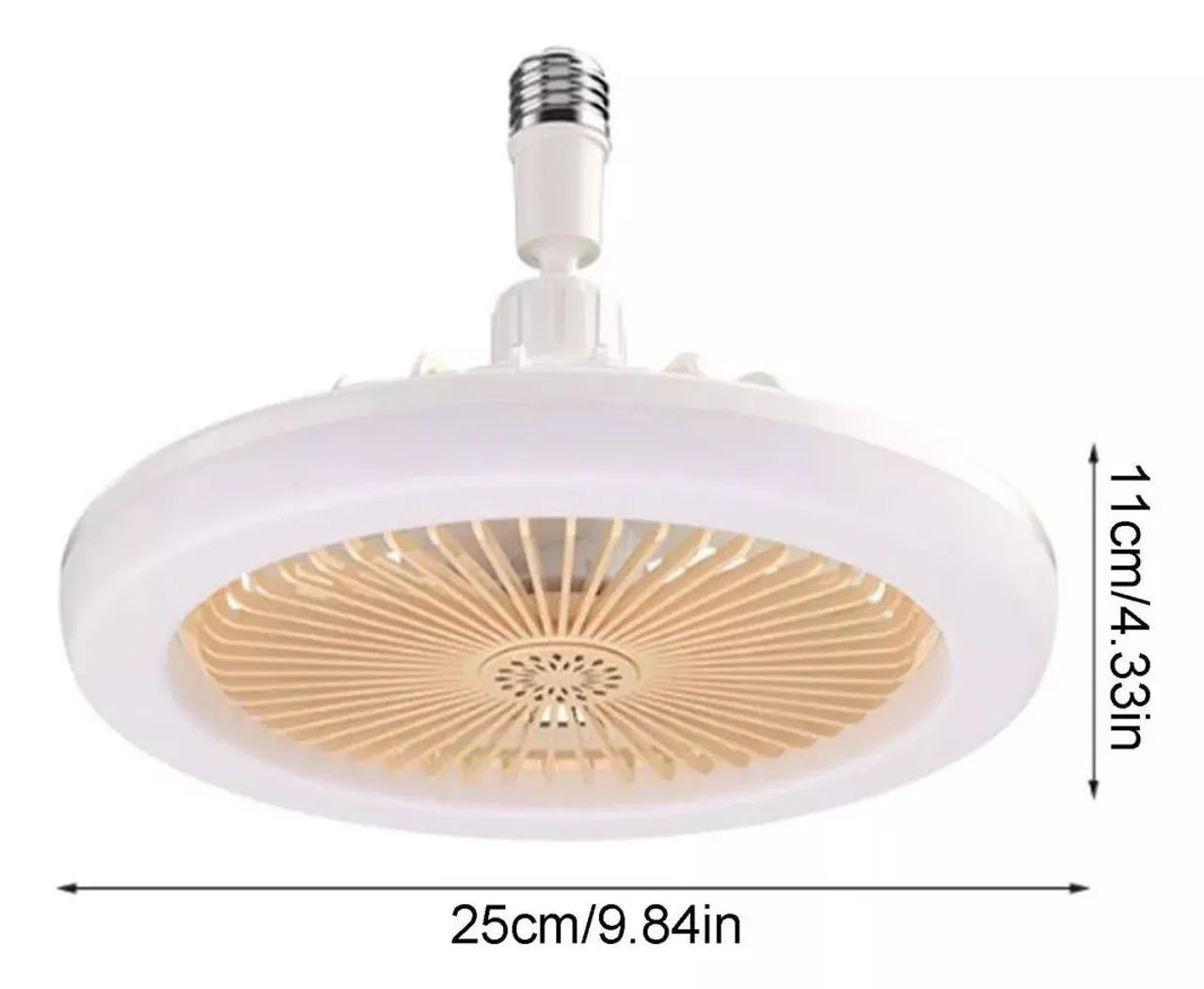 Ventilador de Teto LED com Controle Remoto - Multifuncional - Foto 5