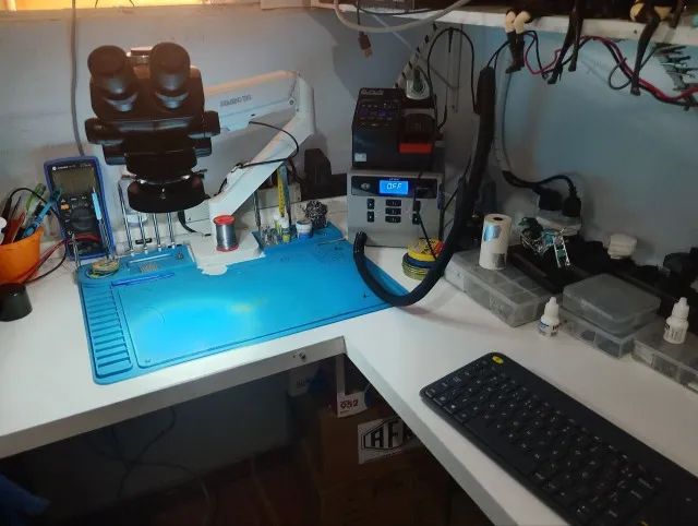 Microscopio trinocular + AFR 980 DW PRO + Sugon A9 plus