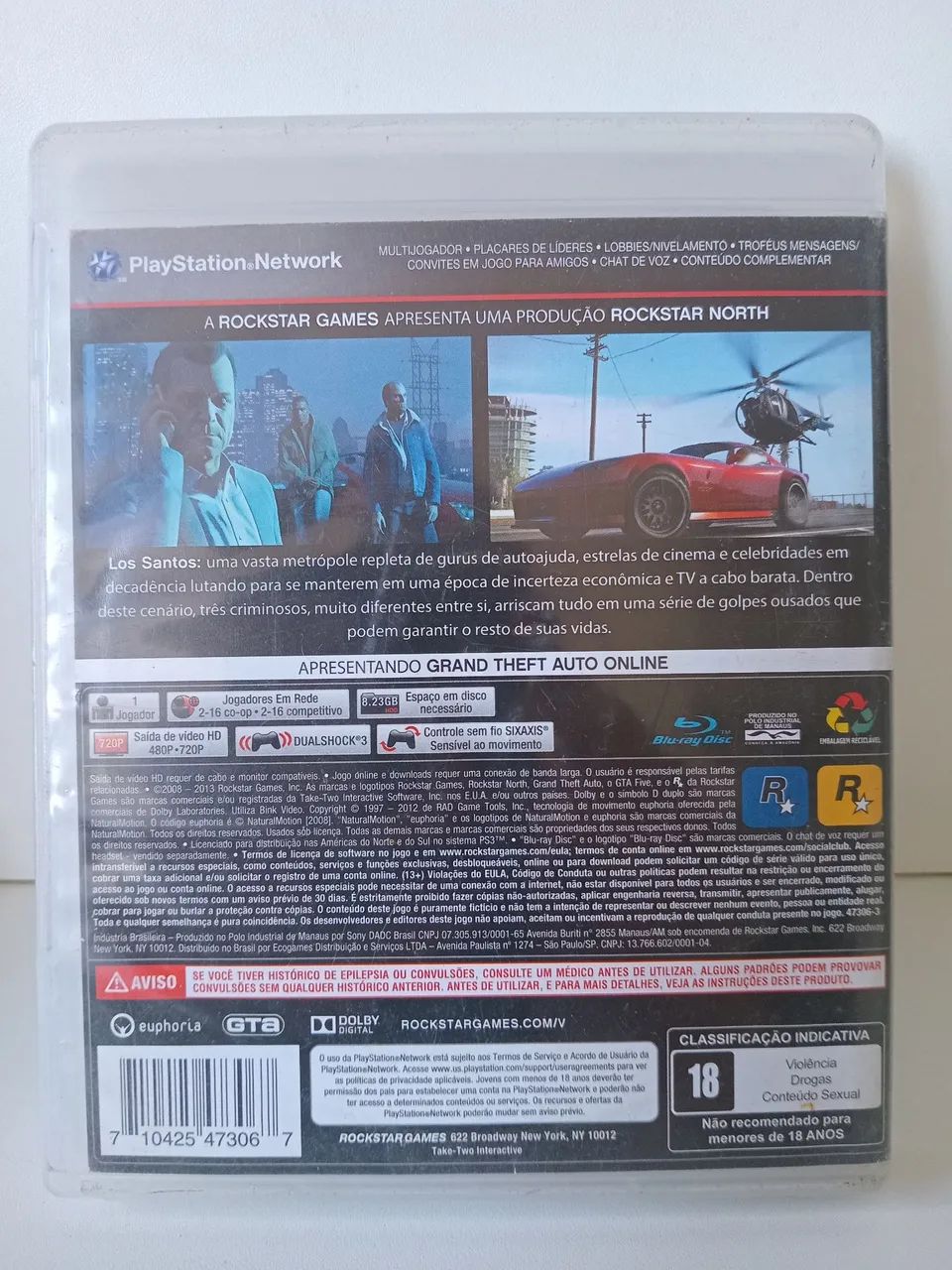 Jogo GTA 5 - PS3 - Foto 3