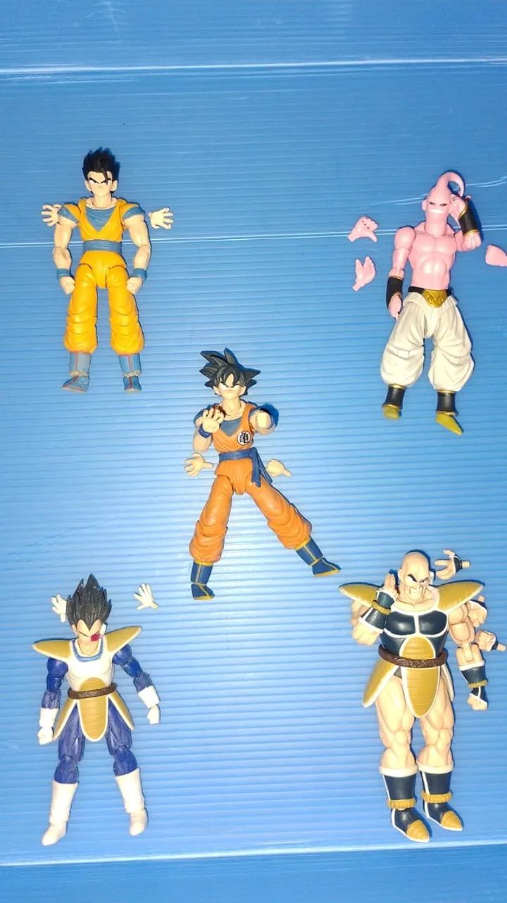 PACK DRAGONBALL Z. São 5 action figures