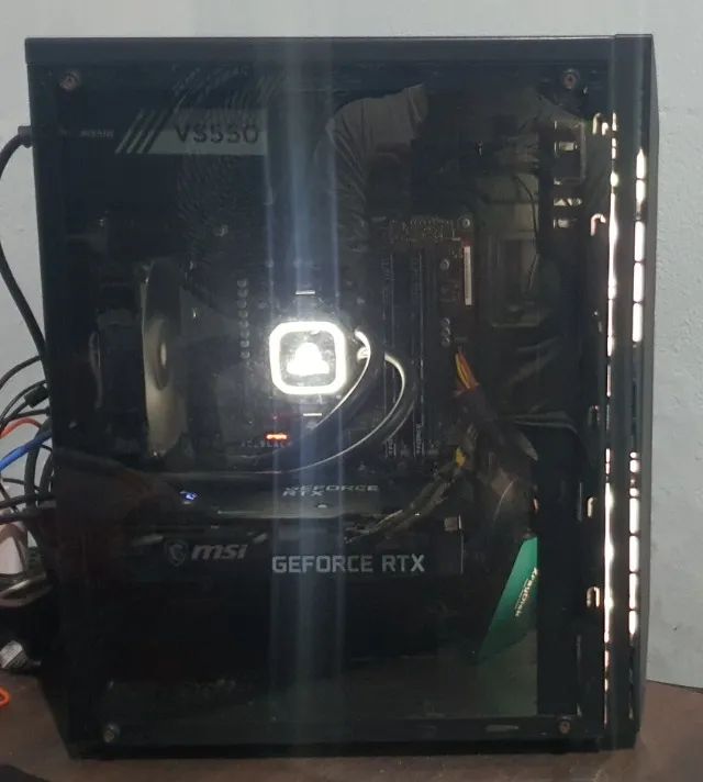 PC e Monitor - Ryzen 5 3600, RTX 3050 8gb, 16gb RAM, SSD 500gb Nvme m2, SSD 1tb Sata III,  - Foto 2