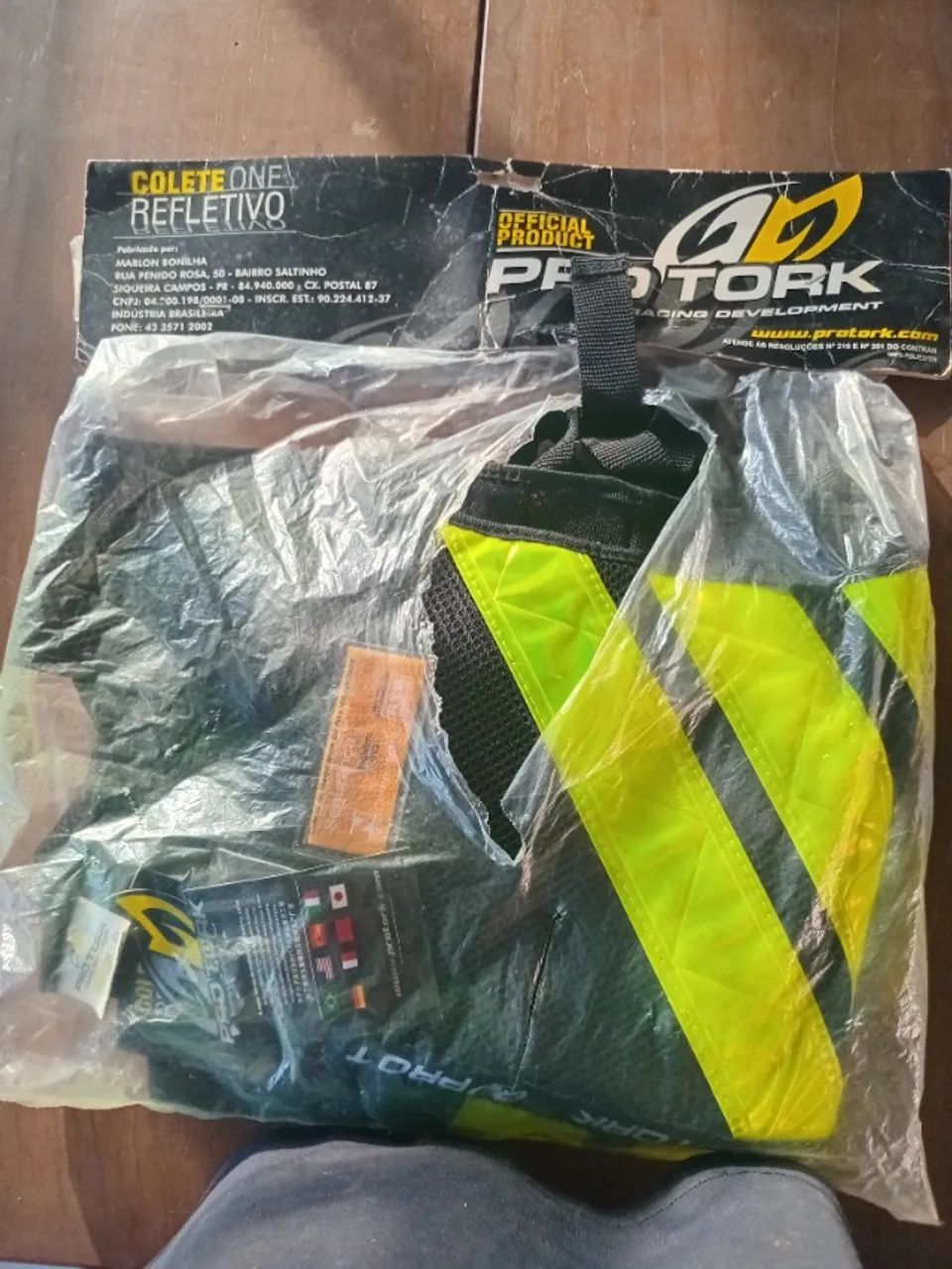 Colete refletivo motoboy  tamanho  gg