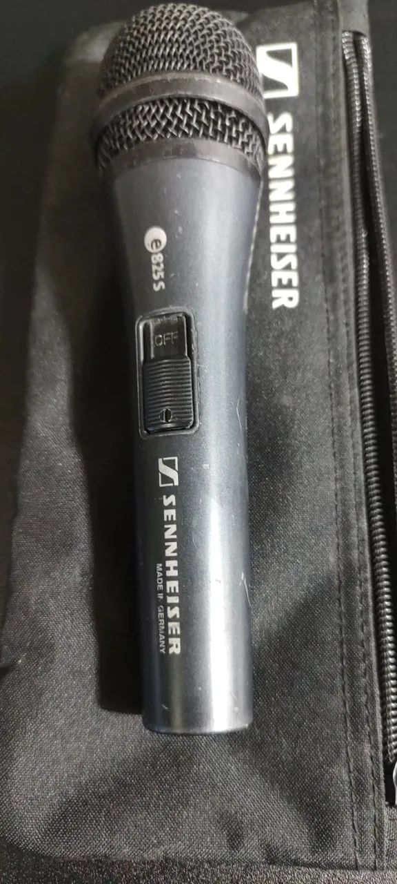 MICROFONE SENNHEISER E825  S SEMI-NOVO