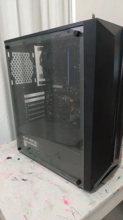 Gabinete Gamer Preto - SOMENTE GABINETE - Foto 3