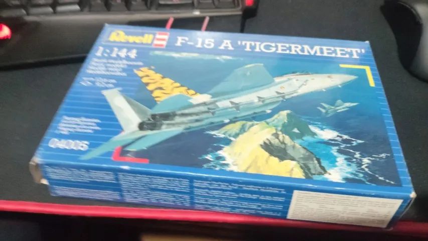 Maquete Revell F-15A "Tigermeet" No 04005 1:144 modelismo plastimodelismo - Foto 2