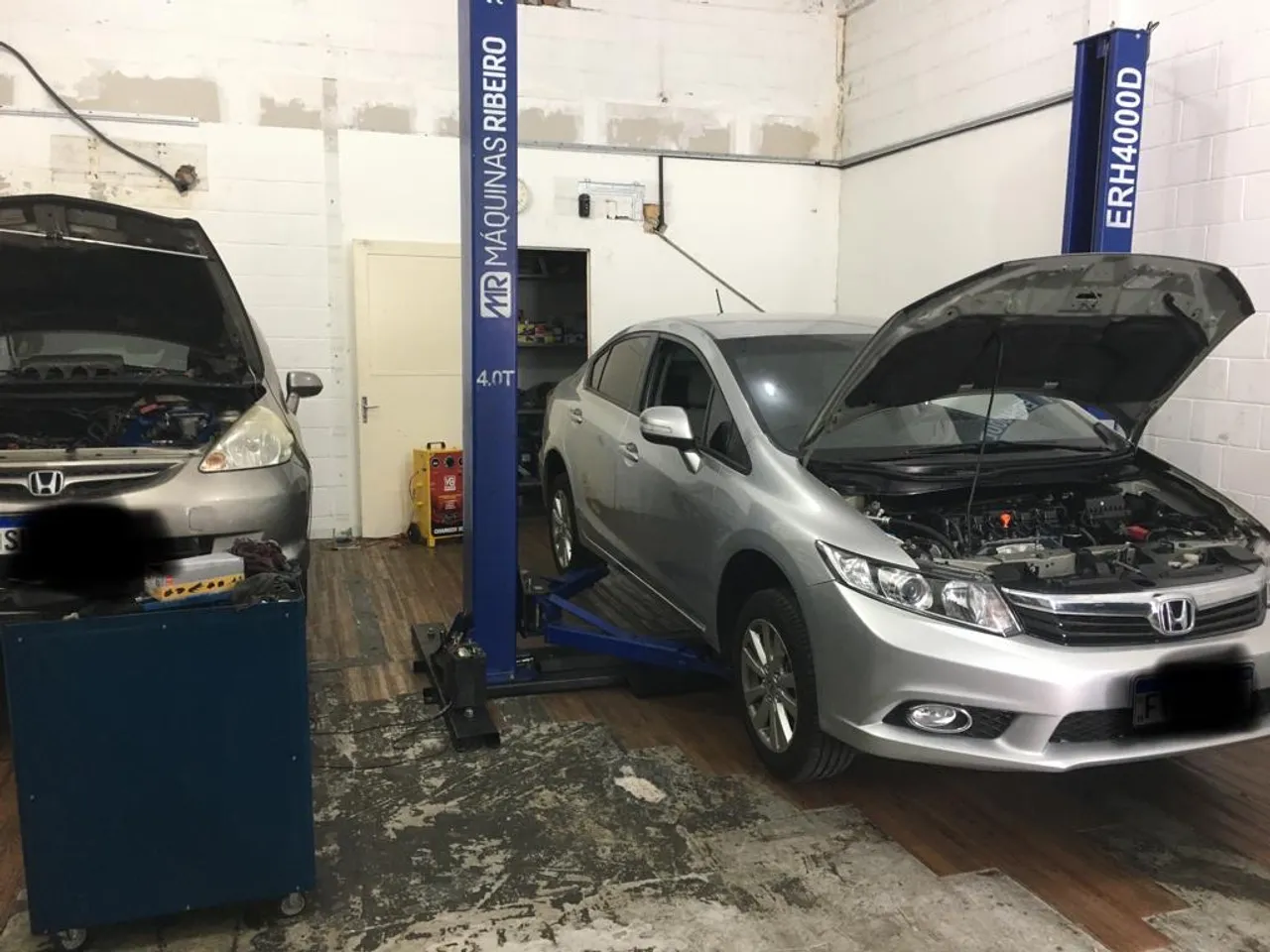 Elevador Hidráulico Automotivo ERH 4000 Máquinas Ribeiro