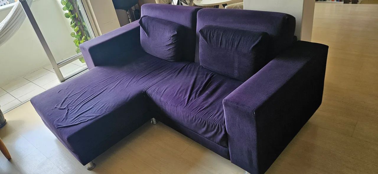 Sofá dois lugares com chaise - Foto 2