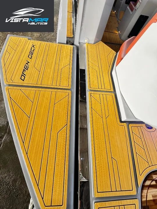 Lancha NHD 270 (265 nomenclatura Internacional) Open com motor popa 4T - Zero milhas - Foto 9