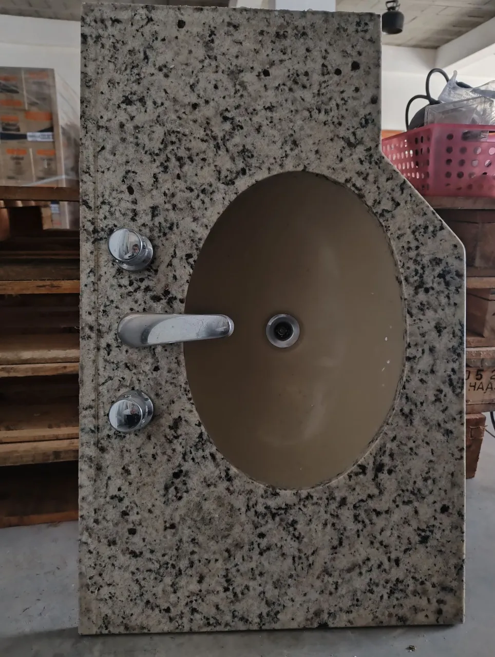 Cuba de Granito com Torneira