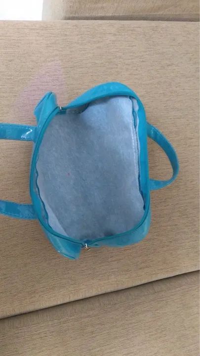 Necessaire feminina  Azul Turquesa - Foto 3
