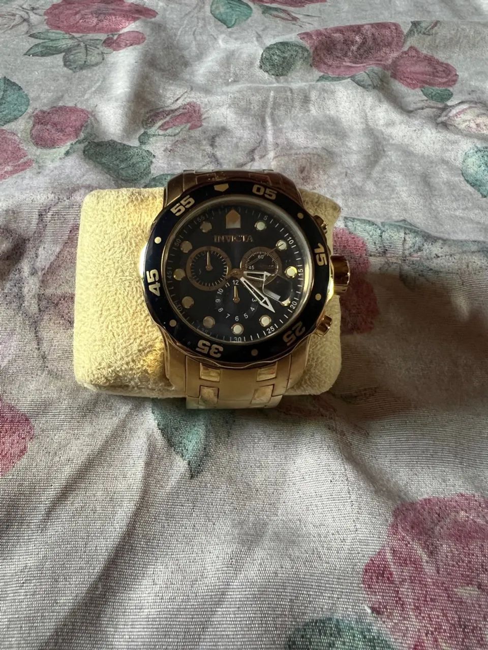 Relógio Invicta Dourado Masculino