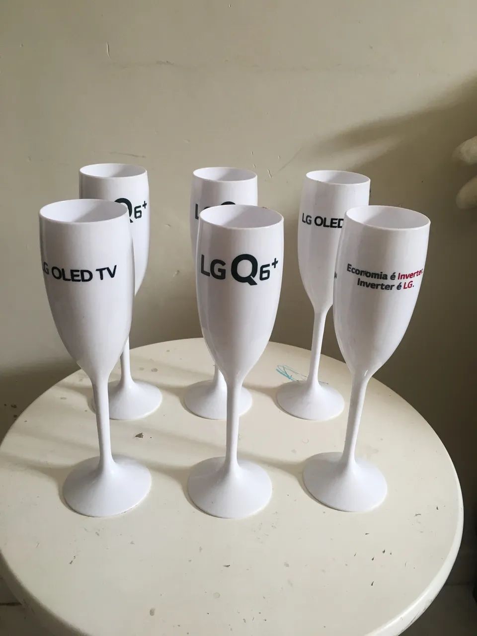 6 taças de acrílico LG promocional  - Foto 2