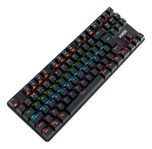 Teclado Mecanico Mancer Shade Mk3, Rainbow, Switch Vermelho - Foto 2