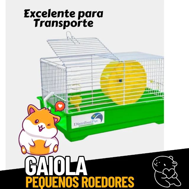 Gaiola Compacta para Hamsters Pequenos - Roborovski, Chinês e Topolino _ PT04 - Foto 2