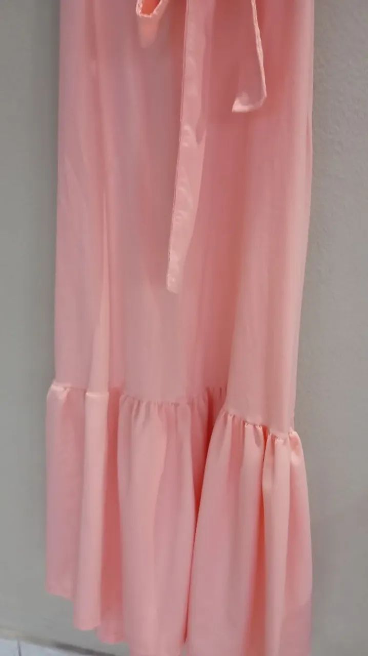 Vestido MIDI tom pastel  - Foto 3
