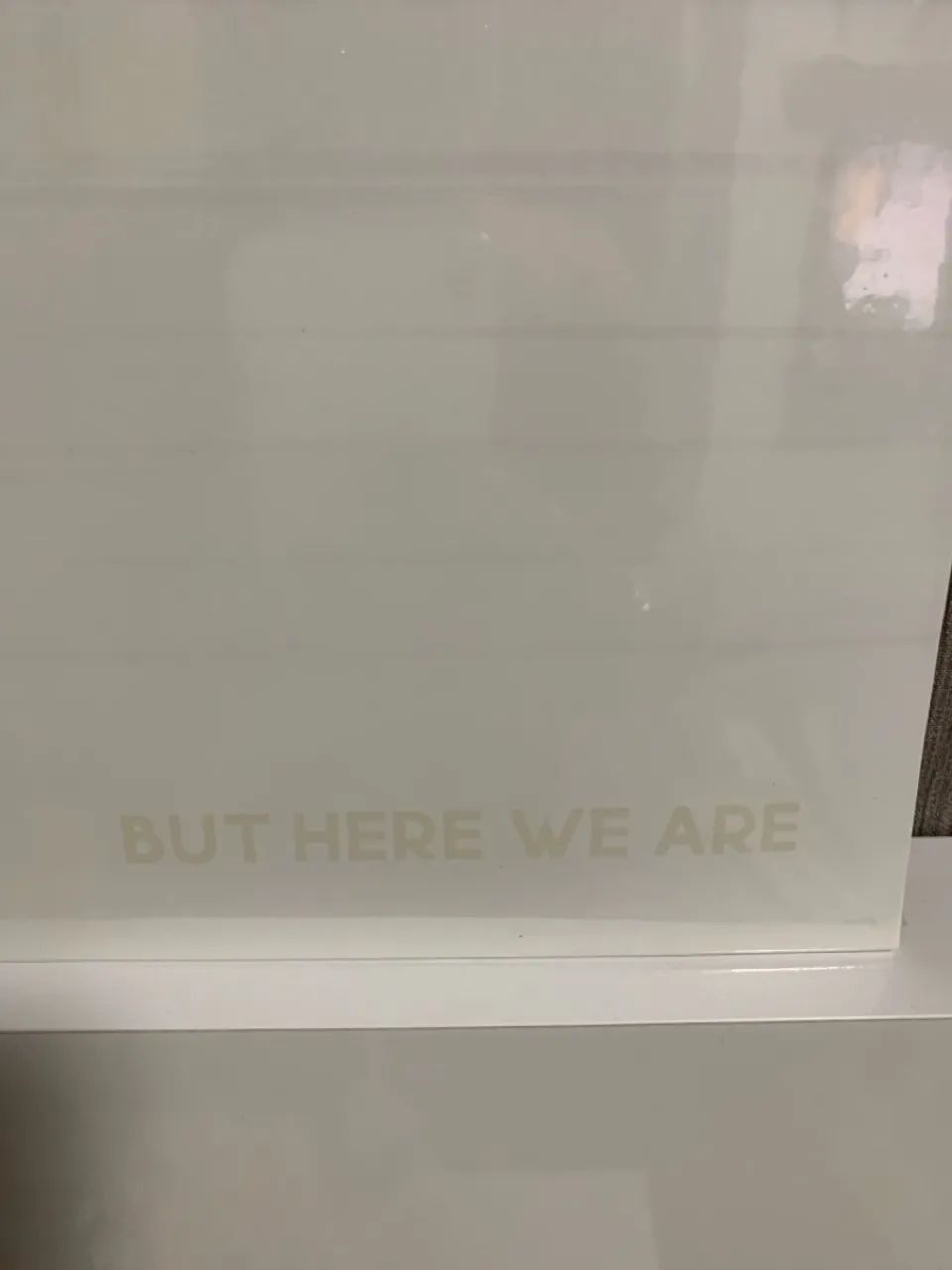 Lp Foo Fighters But Here We Are 2023 White Vinil 140 Gramas - Foto 4