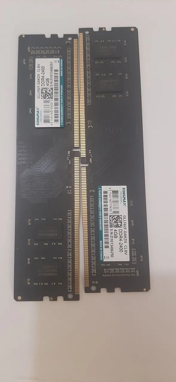 Memoria ram ddr4 4+4=8gb