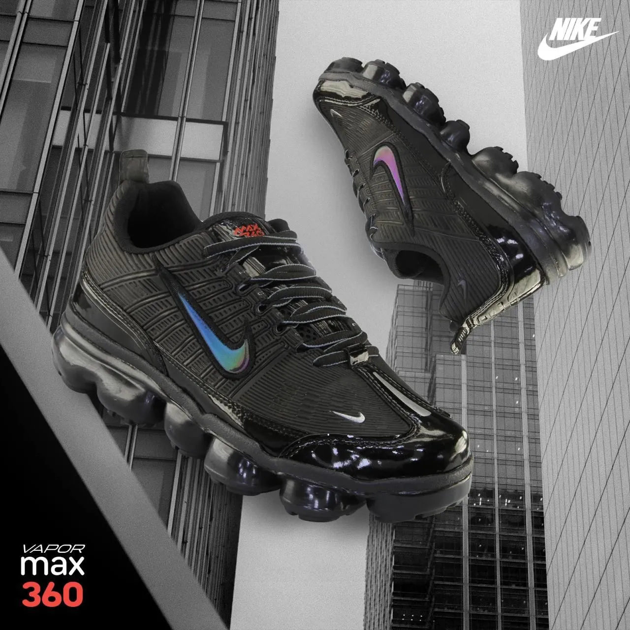 Nike Vapor Max 360 Preto - Tamanhos do 38 AO 44