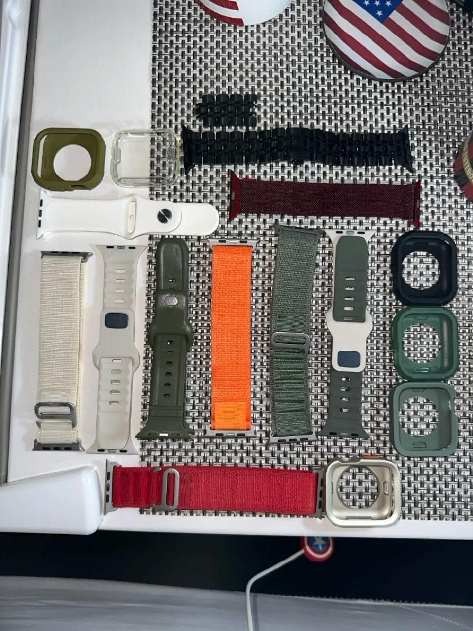 Pulseiras e Cases Apple Watch 45mm