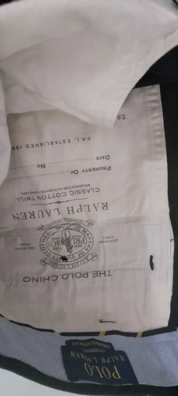 Calça de sarja Ralph Lauren (NOVA) - Foto 4