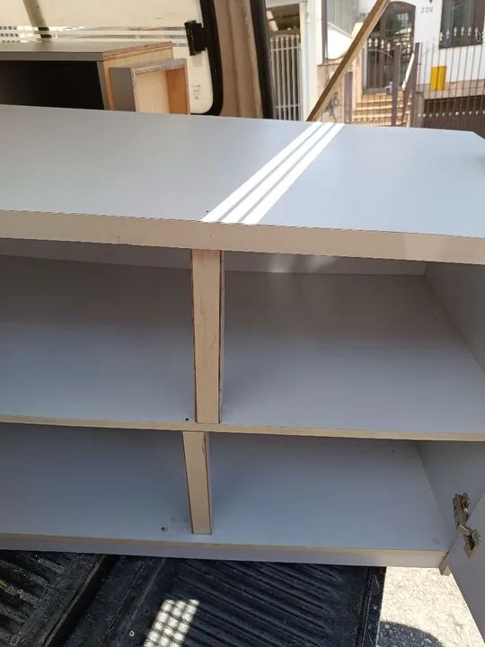 Armário de escritório branco 3 portas  - Foto 3